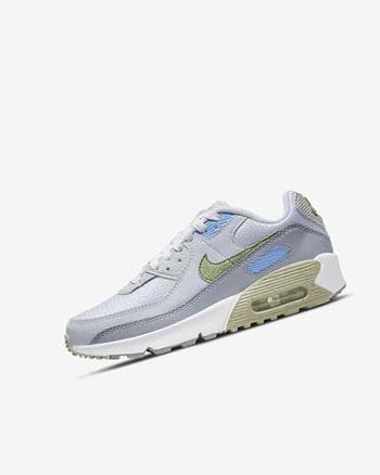 Nike Air Max 90 Blancos Azules Grises | MX 5565